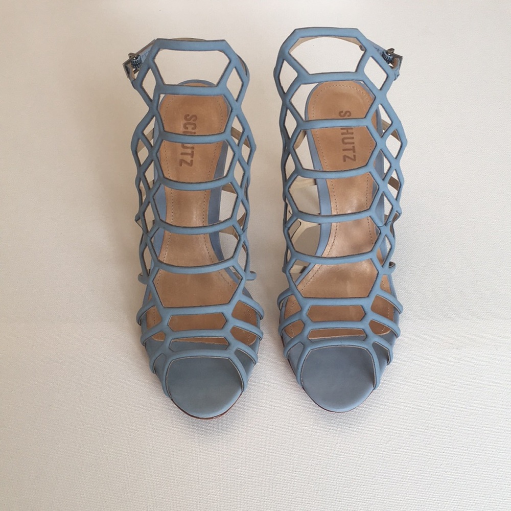 NEW SCHUTZ “Juliana” caged heels